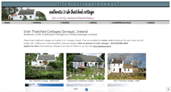 Desktop Screenshot of irishcottagedonegal.co.uk