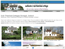 Tablet Screenshot of irishcottagedonegal.co.uk